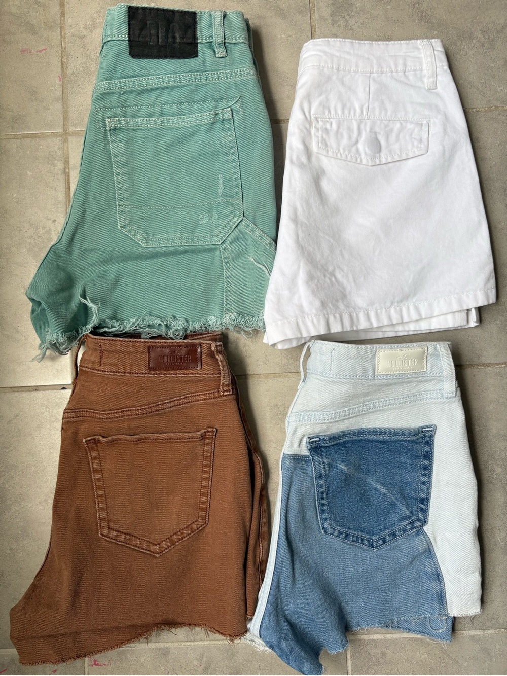 High Waisted Shorts - Urban Outfitters, Hollister, Forever 21